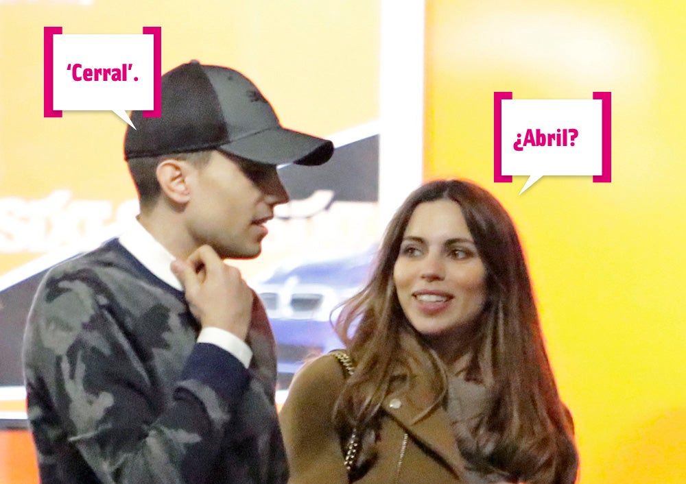 Marc Bartra y Melissa Jiménez dicen: Abril y Cerral