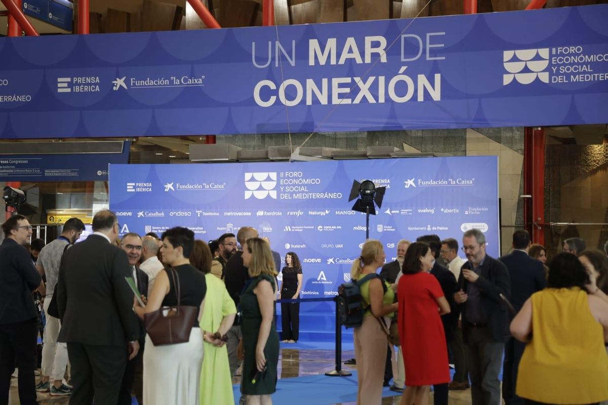 La primera jornada del II Foro del Mediterráneo, en imágenes