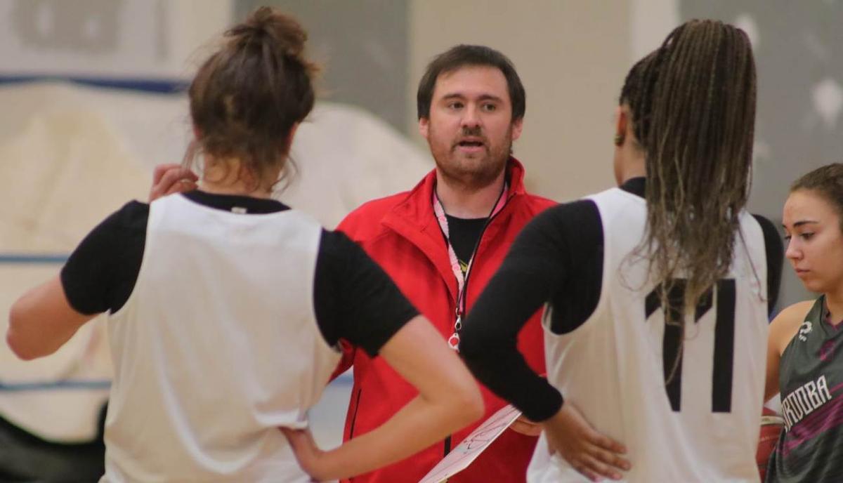 Pedro Cabello, en un entrenamiento del Milar.