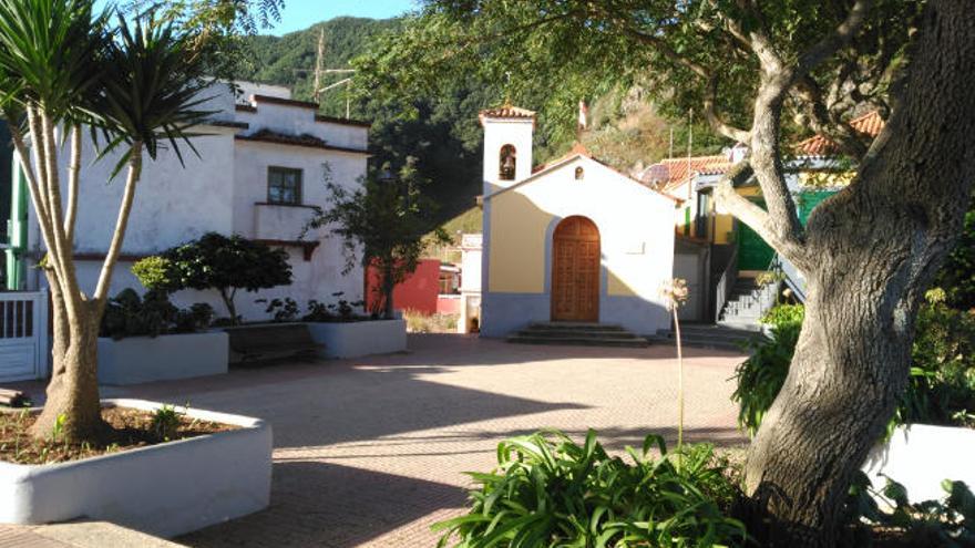 La plaza de Las Carboneras, el centro del pueblo, en una imagen de archivo.