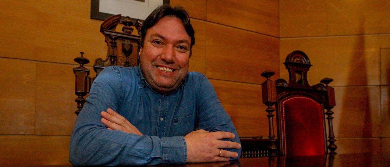 El concejal de Festexos, Tino Cordal.