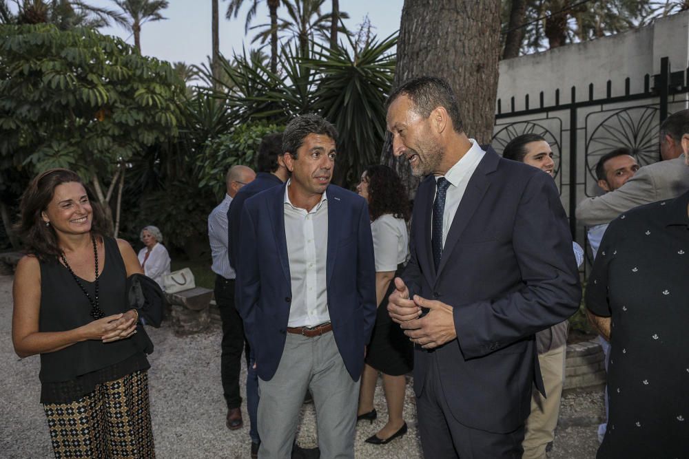 Pablo Casado acude a una celebración familar celebrada en el Huerto del Cura