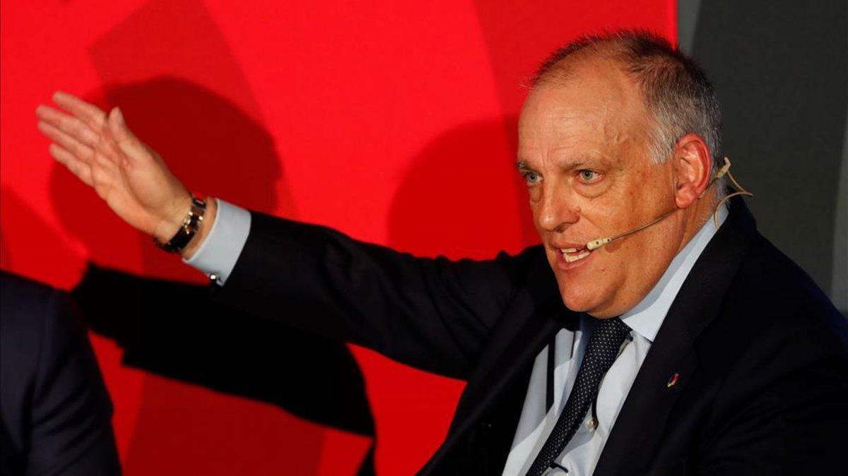 Javier Tebas, presidente de LaLiga