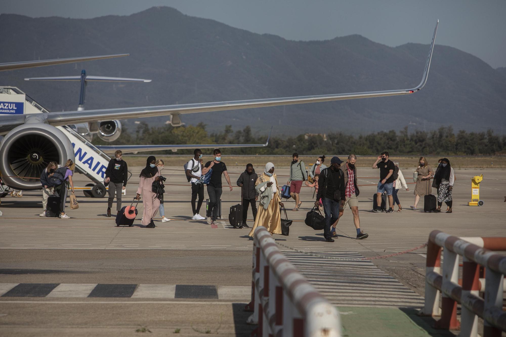 «Només estava ocupada una quarta part de l’avió»