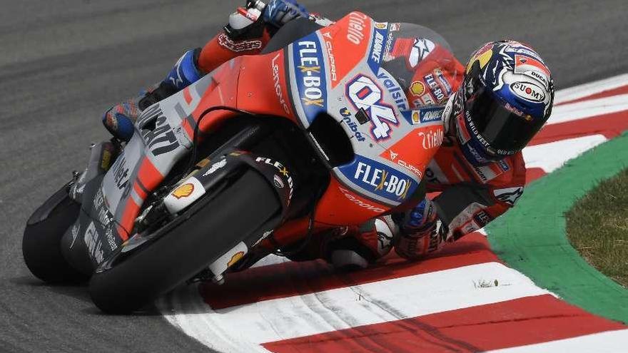 El piloto italiano de Ducati Andrea Dovizioso.