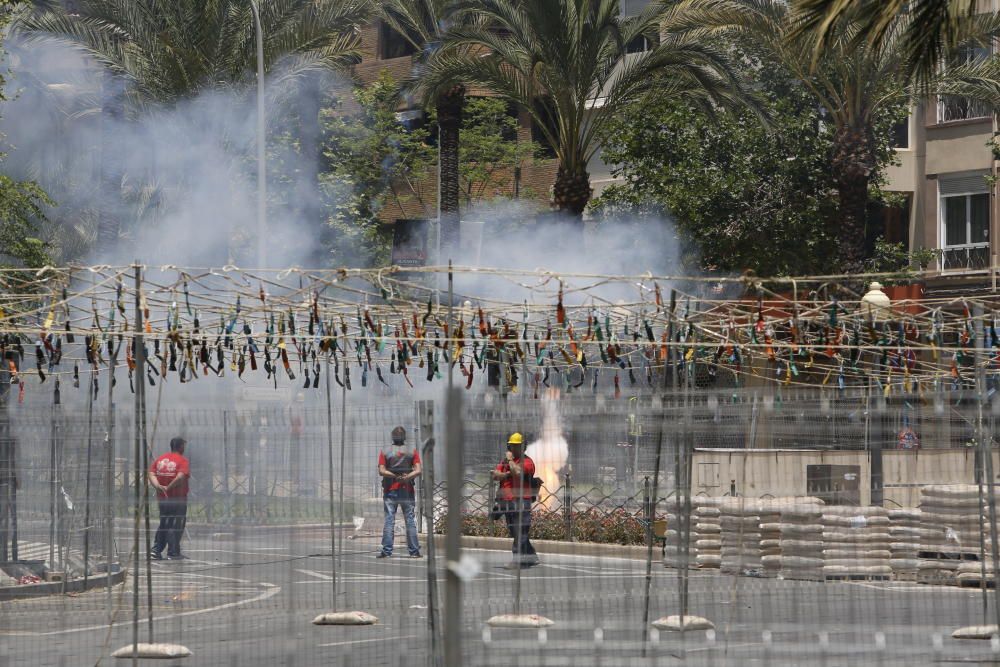 Mascletà Hogueras de Alicante 16 de junio