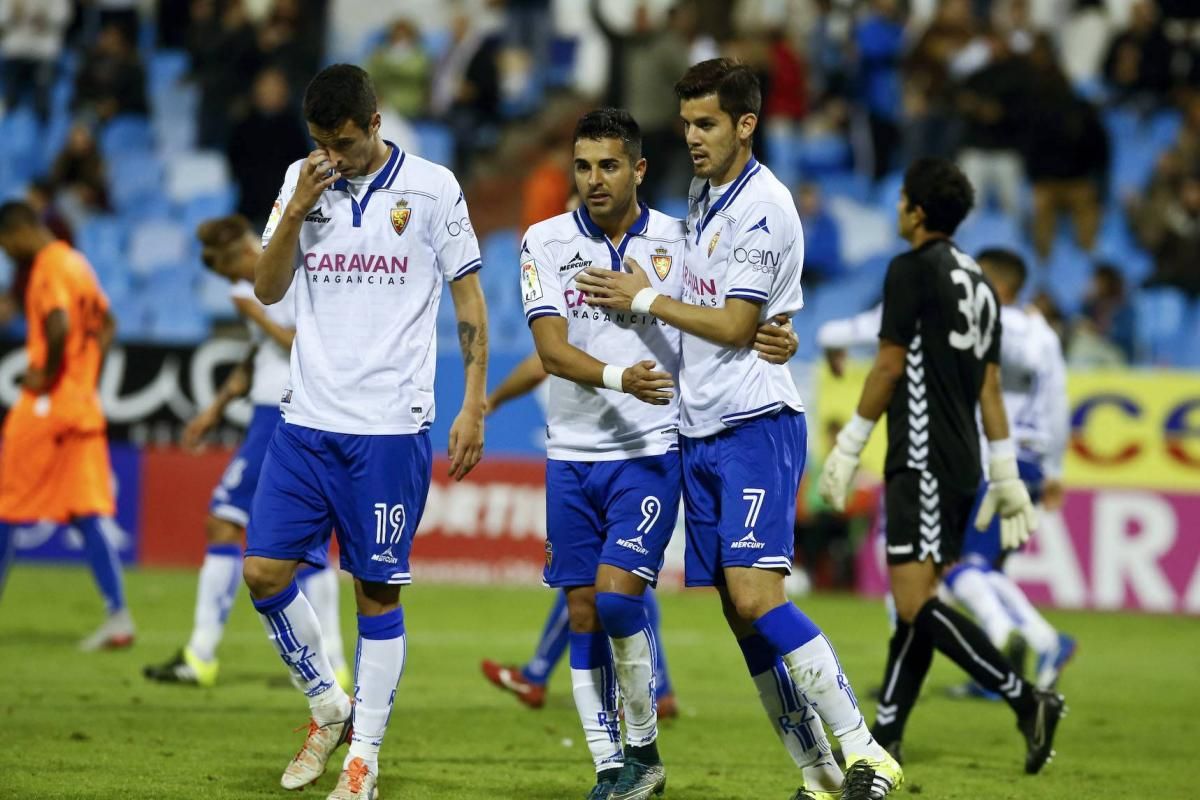 Las imágenes del Real Zaragoza-Llagostera