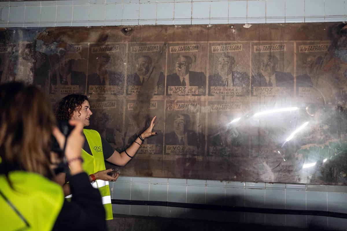 Visita a la estación de metro fantasma de Correos