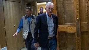 El presidente de la Reserva Federal, Jerome Powell, en el simposium de política monetaria que se celebra en Jackson Hole.