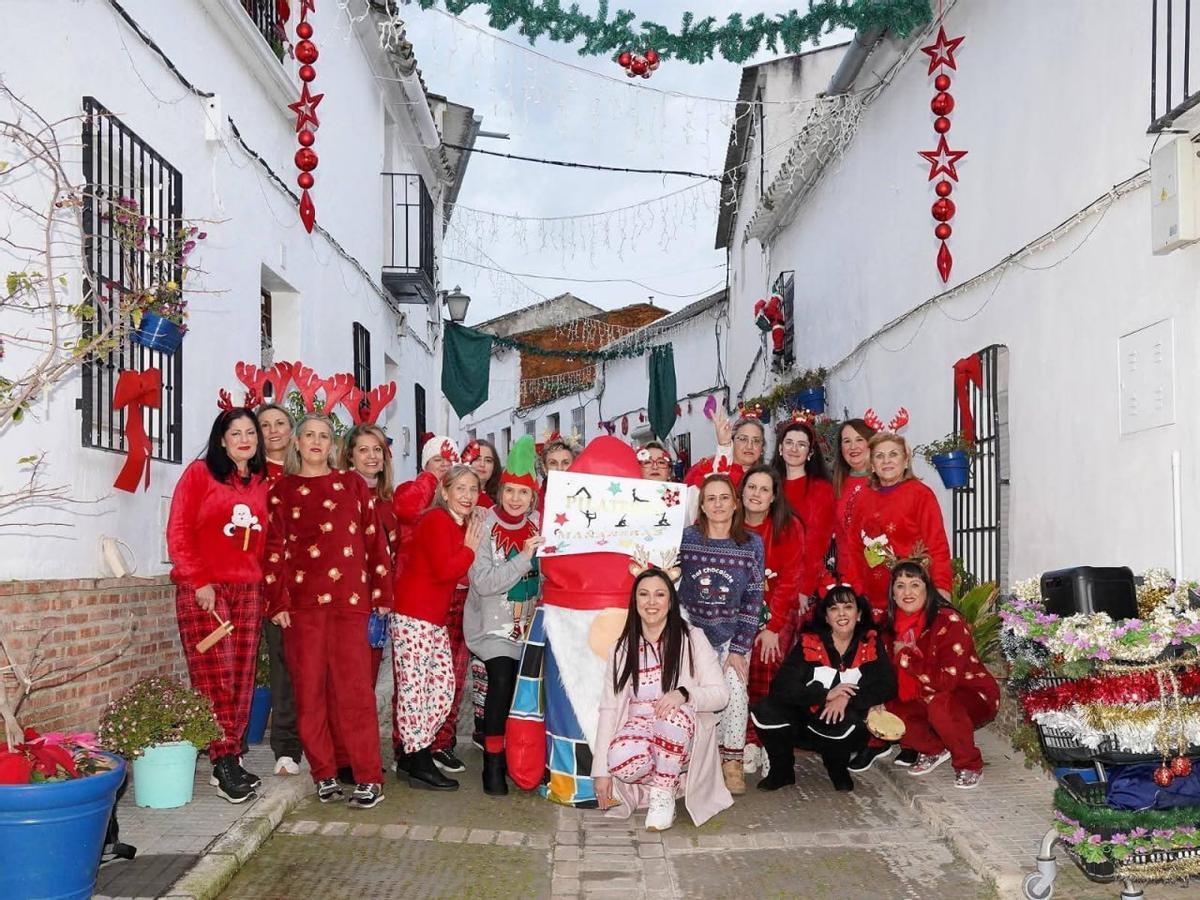 Vecinos de la pedanía bujalanceña de Morente.