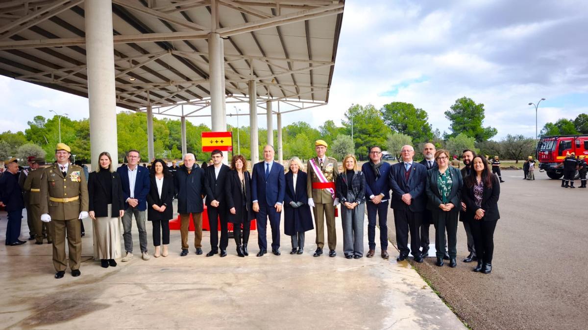 Acto de la UME con los pueblos afectados por la dana realizado en diciembre.