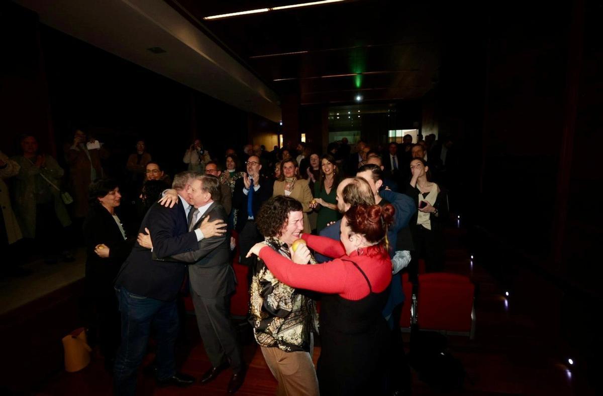 EN IMÁGENES: Así celebró Oviedo su paso a la final para ser Capital Europea de la Cultura