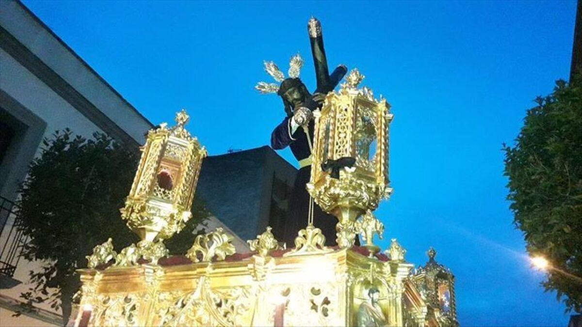 El Nazareno de la Cofradía del Calvario de Mérida.