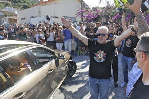 Moaña y el mundo del motor acompañan a Dani Rivas en su funeral