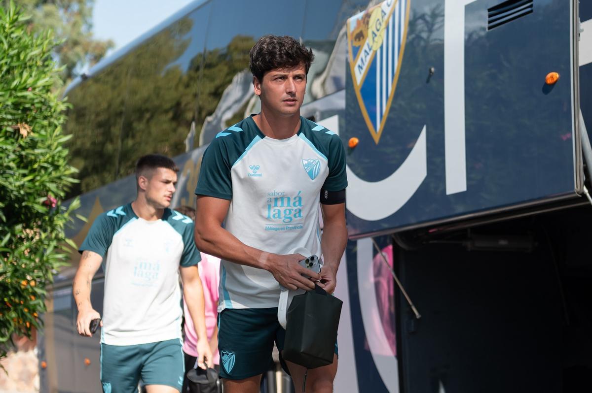 Carlos Dotor, antes del partido ante el Al-Wakrah.