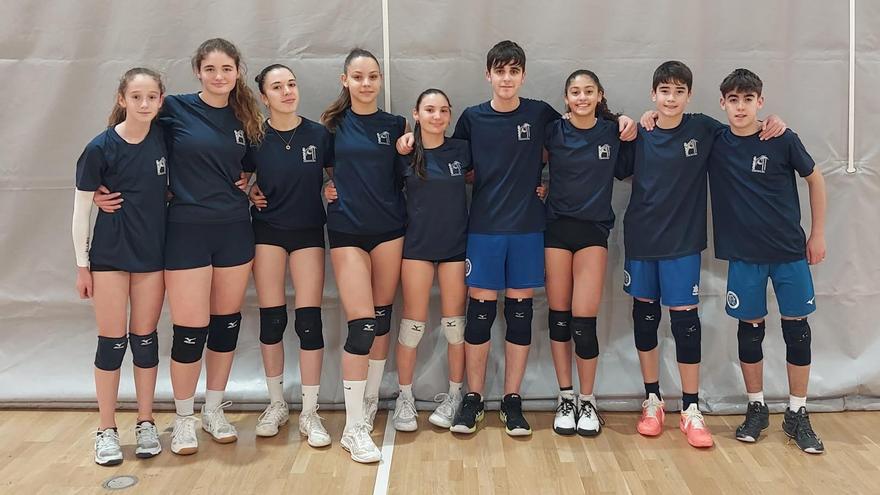 El Club Voleibol Gandia aporta nueve jugadores y jugadoras a las selecciones autonómicas