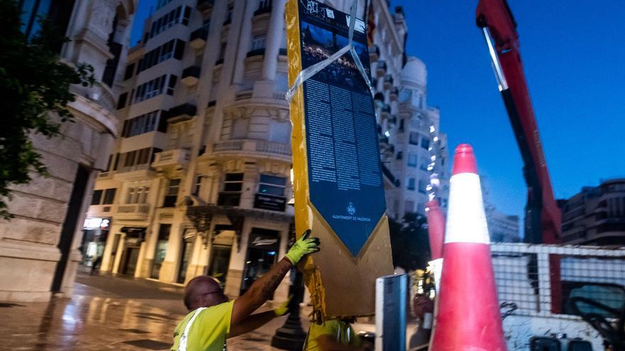 El Monolito del 15-M ya es historia