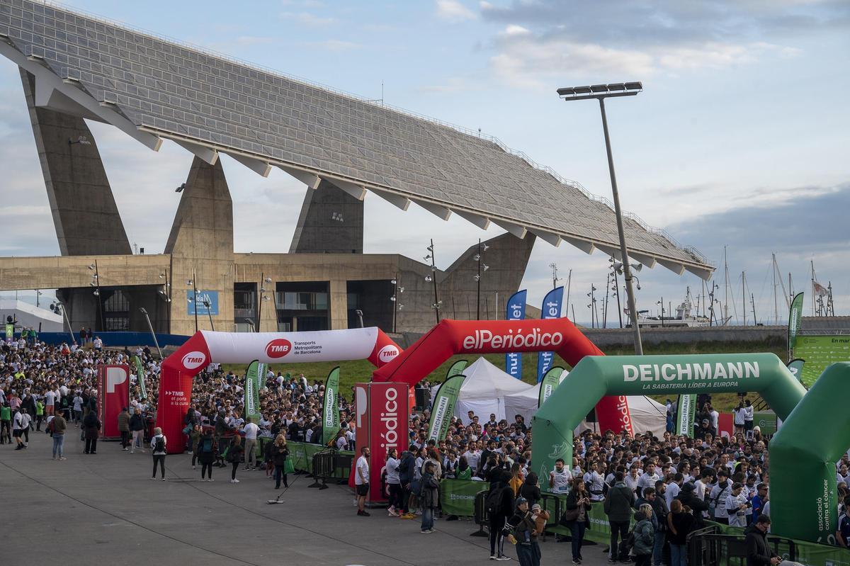 Barcelona corre contra el cáncer en el Fòrum