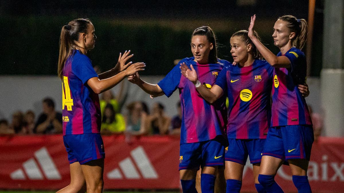 Pajor marcó el gol del Barça en la final de la Copa Catalunya