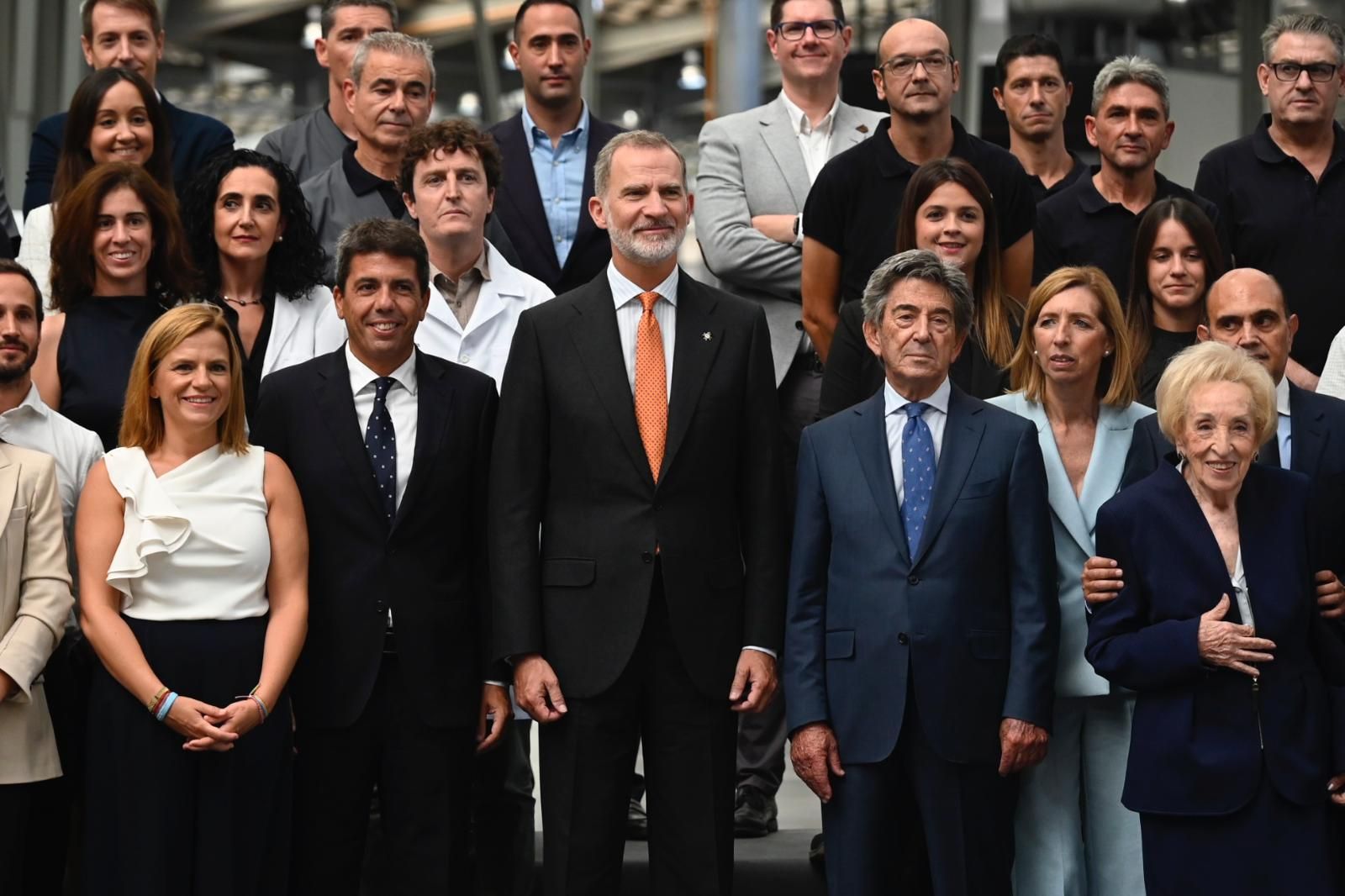 El rey Felipe VI visita Porcelanosa para conmemorar su 50 aniversario