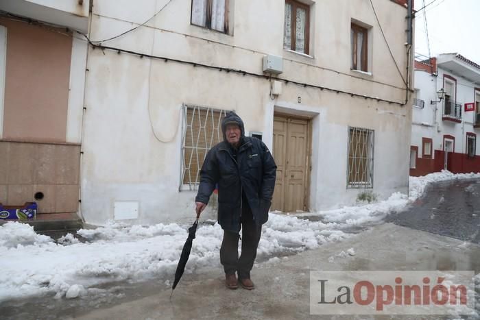 Nieve en Coy y Avilés (Lorca)