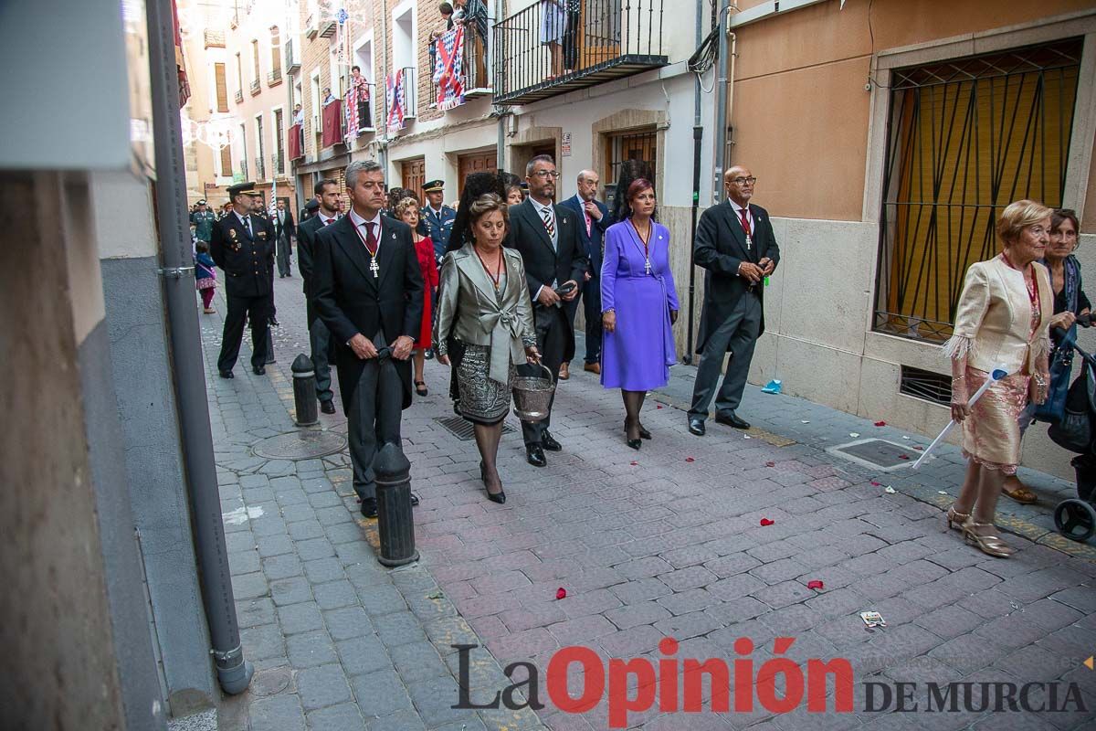 Procesión del Baño y parlamento en las Fiestas de Caravaca