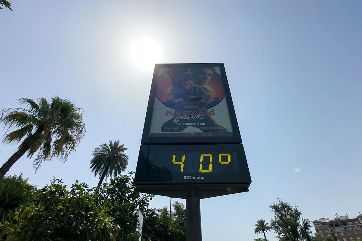 Foto de archivo de un día de calor en España.