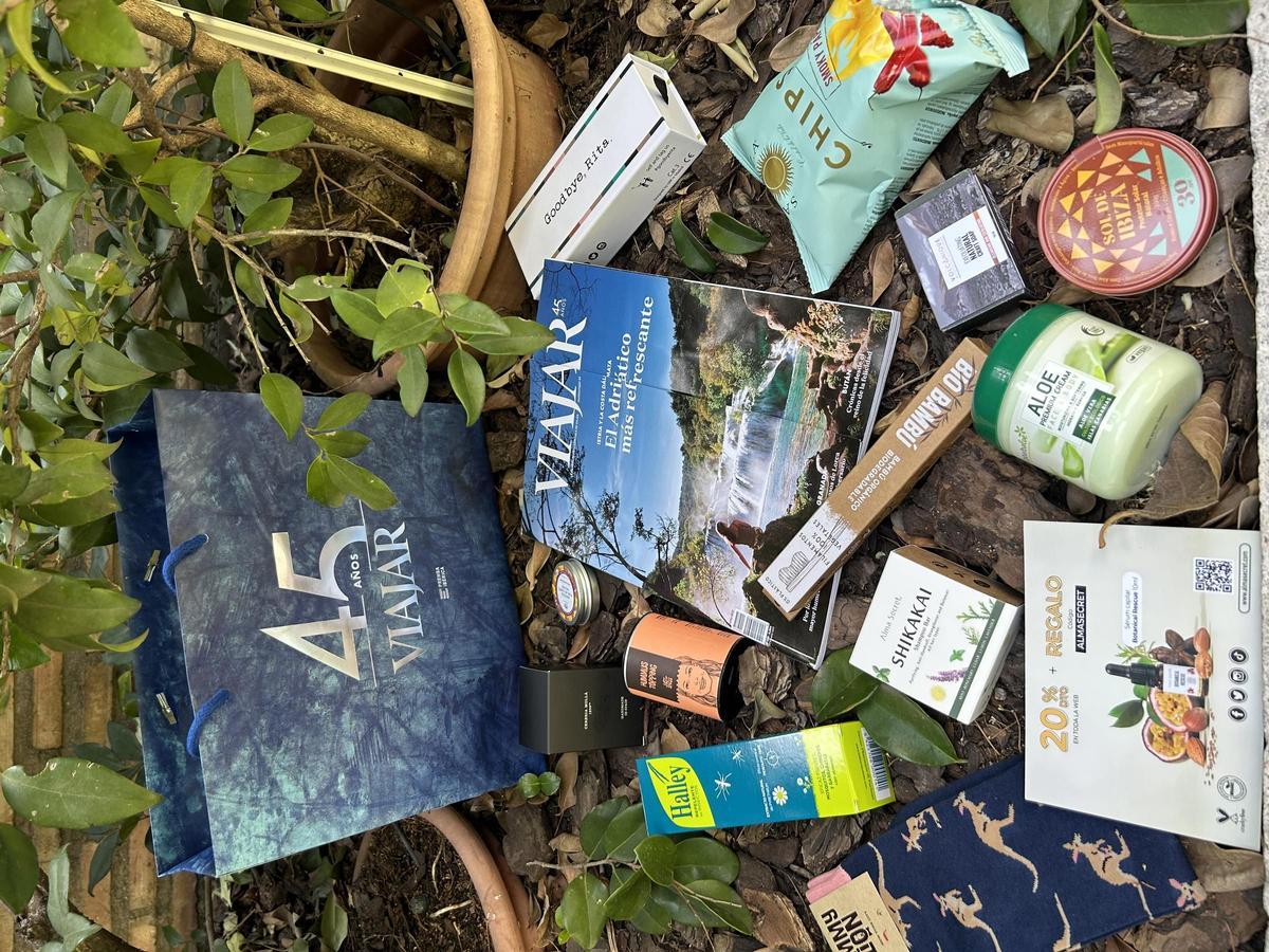 Goodie bag para los asistentes de la fiesta