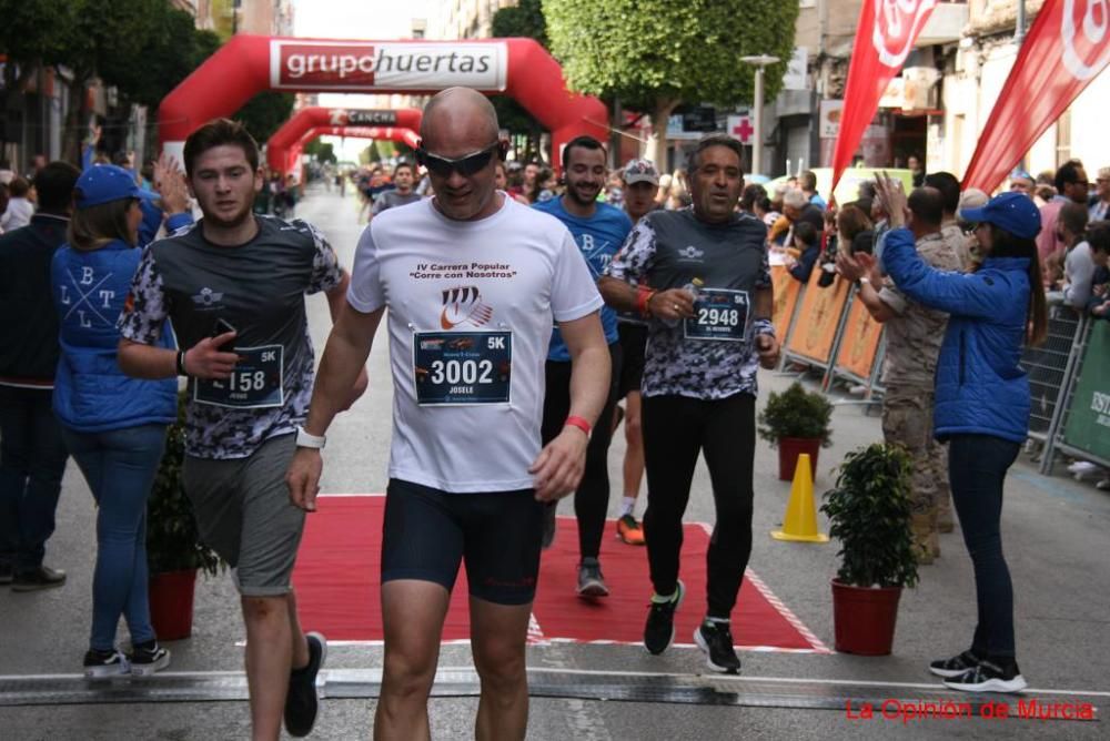 Llegadas 5K Carrera Popular Base Aérea de Alcantar