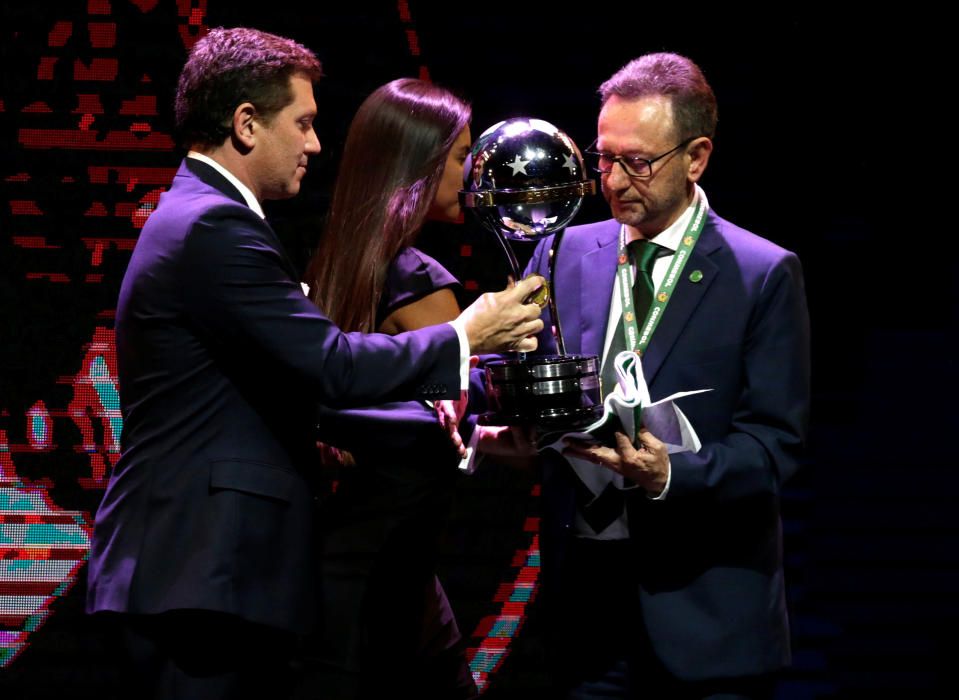 El Chapecoense recibe la Copa Sudamericana