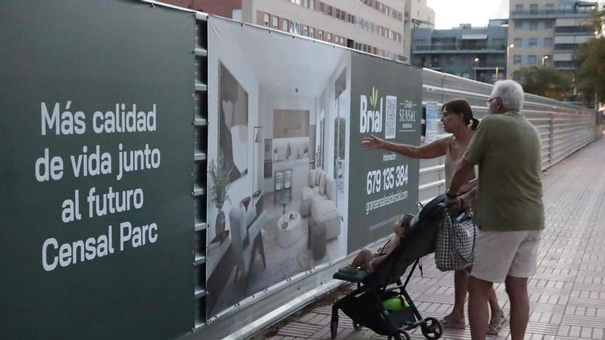 El Censal Parc de Castelló ya es un ‘gancho’ para la venta de pisos y encarecerá precios