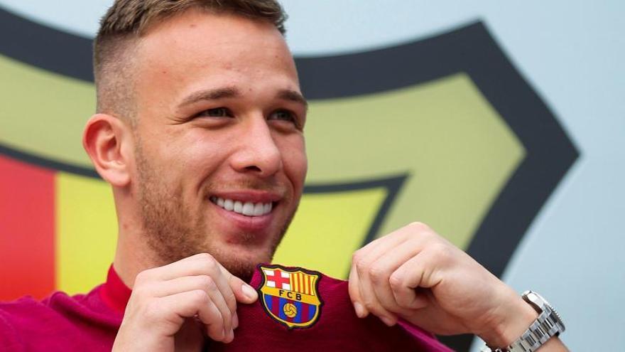 Arthur llega a Barcelona: &quot;Me siento un privilegiado&quot;