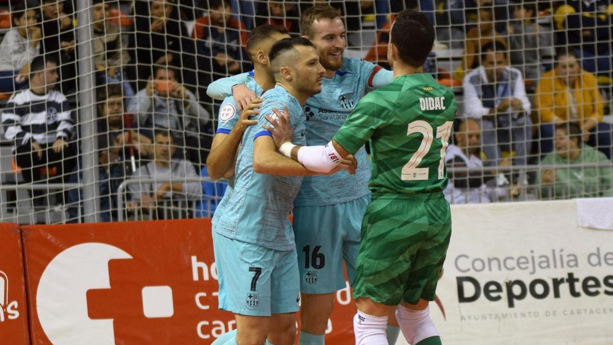 El Barça logró una victoria de muchos quilates en Cartagena