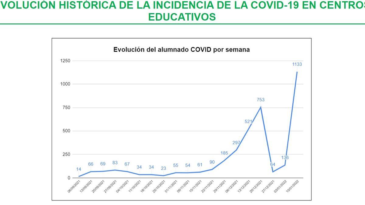 Datos del portal Educarex.