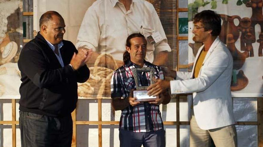 Medalla de oro de Haría al artesano Aquilino Rodríguez