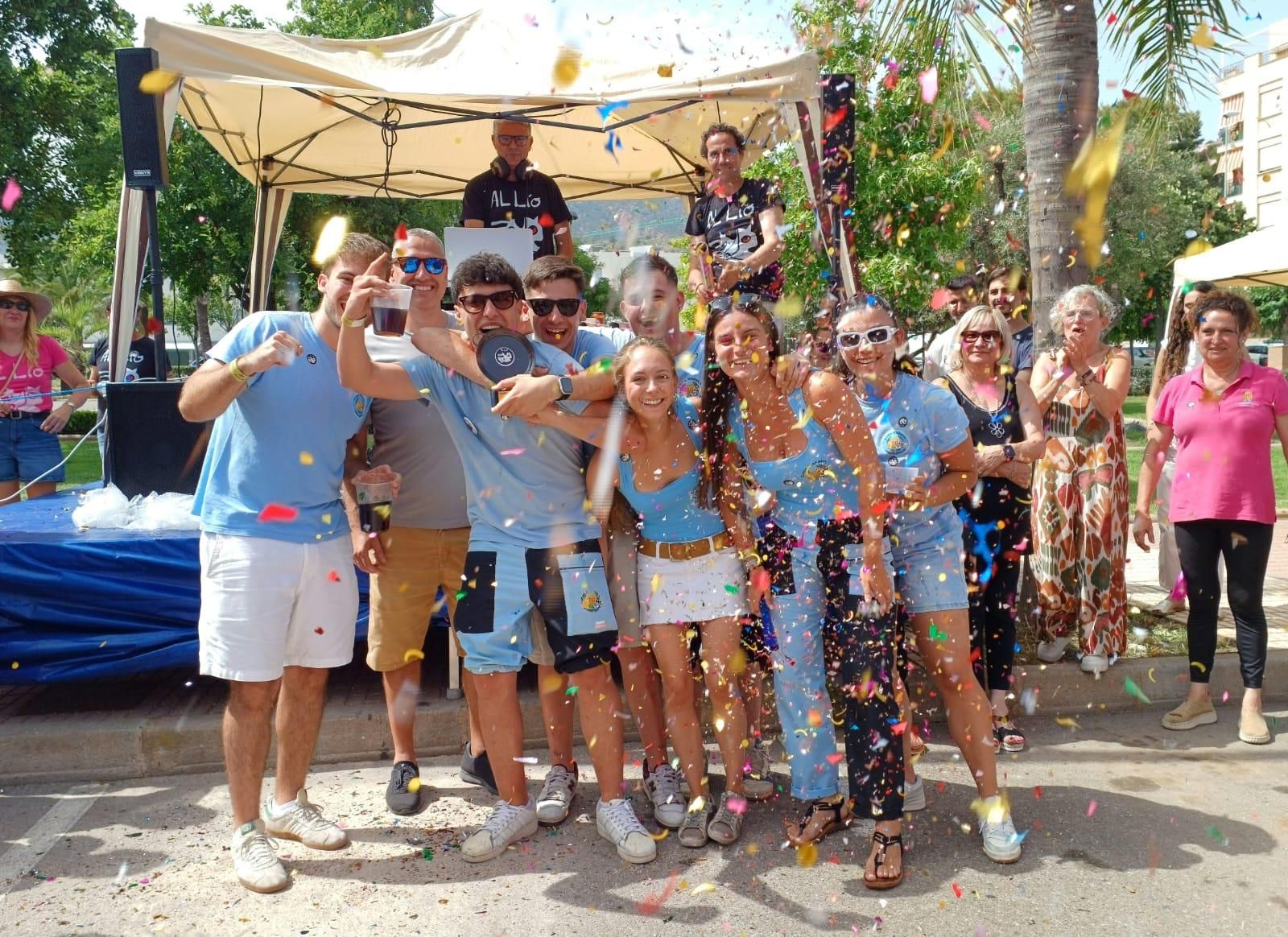 Las imágenes del primer concurso de paellas entre peñas de Benicàssim
