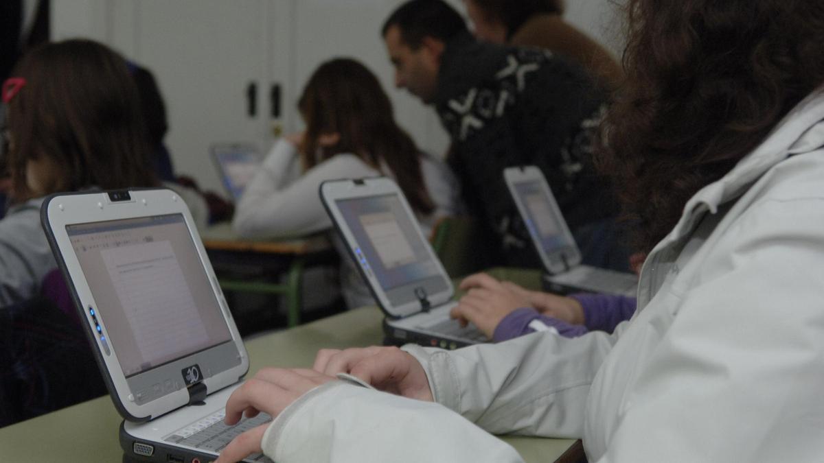 Ordenadores na aula