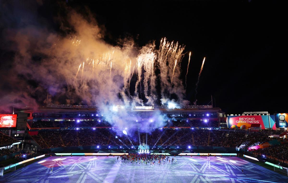 Ceremonia de inauguración del Mundial de Australia y Nueva Zelanda