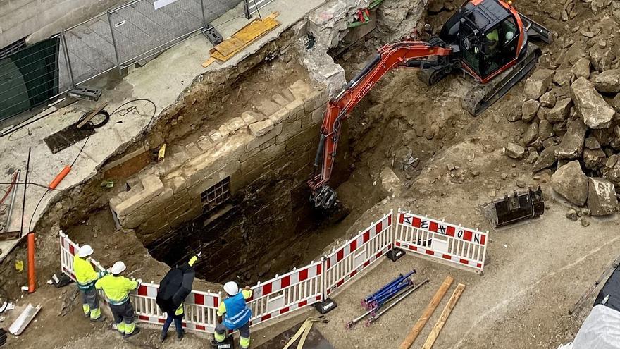 Las obras de un túnel en Vigo descubren el pasado arqueológico de la ciudad