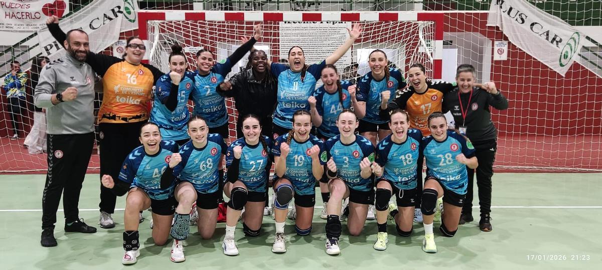 El equipo tras la victoria en Lanzarote.