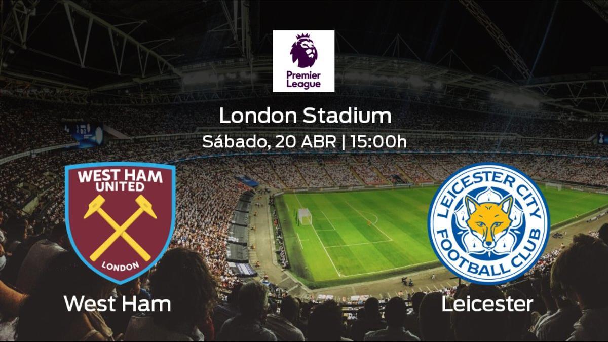 Previa del partido: partido en el London Stadium: West Ham - Leicester