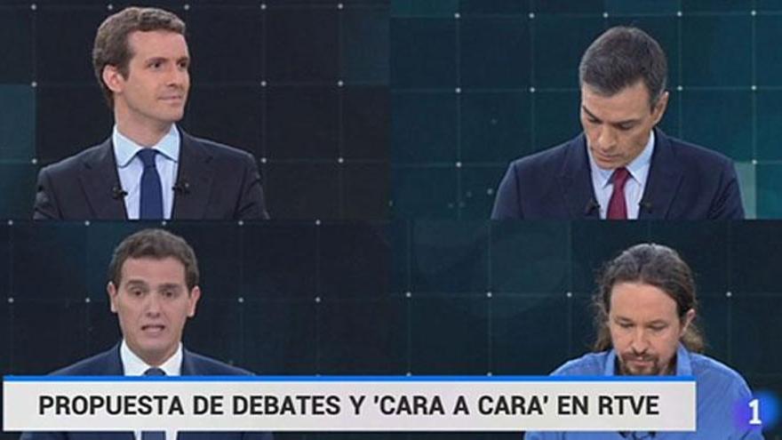 TVE busca liderar debates y cara a caras