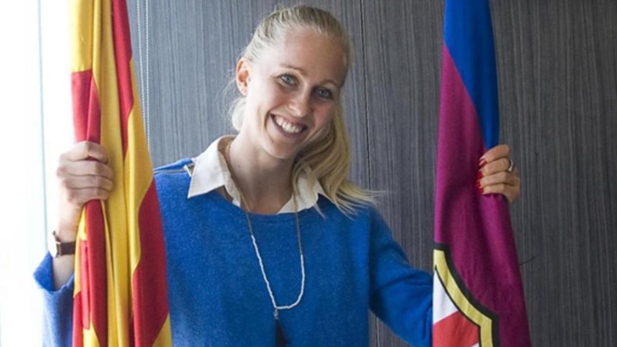 Line Roddik Hansen es el quinto refuerzo del Barça femenino