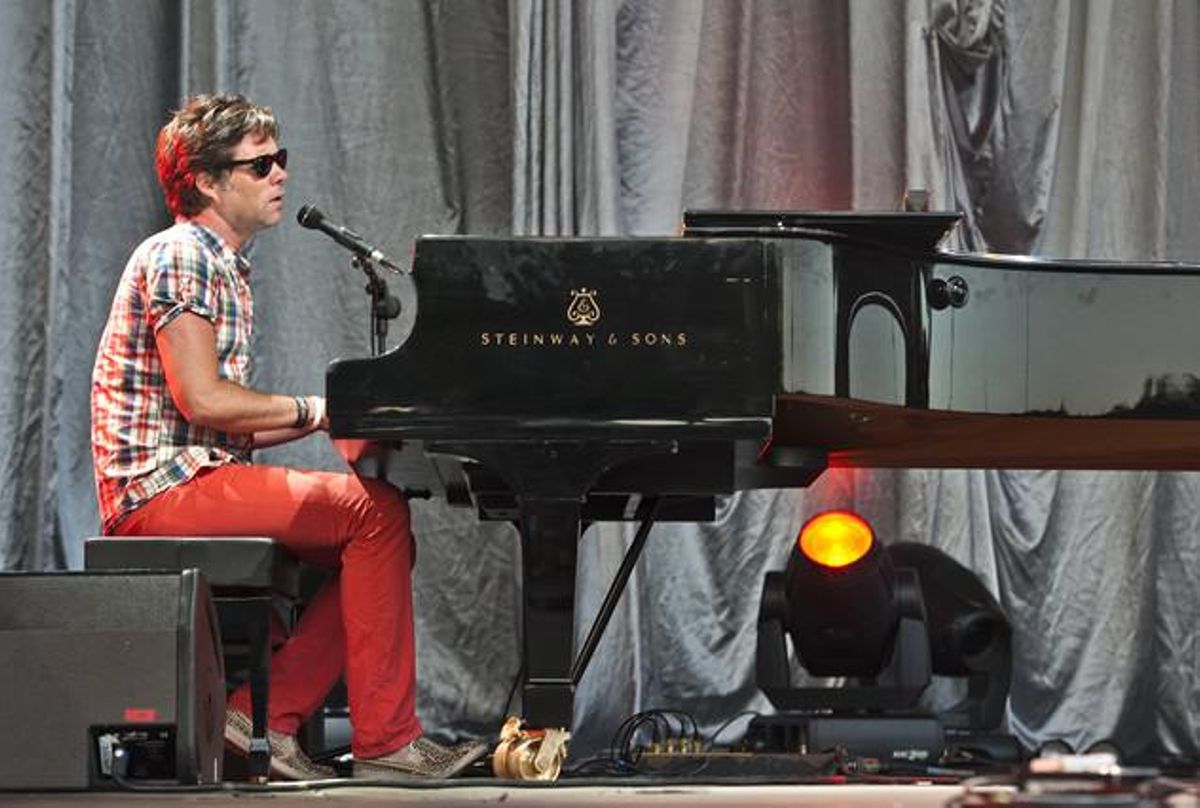 El cantautor nord-americà-canadenc Rufus Wainwright. BARCELONA. 05.07.2013