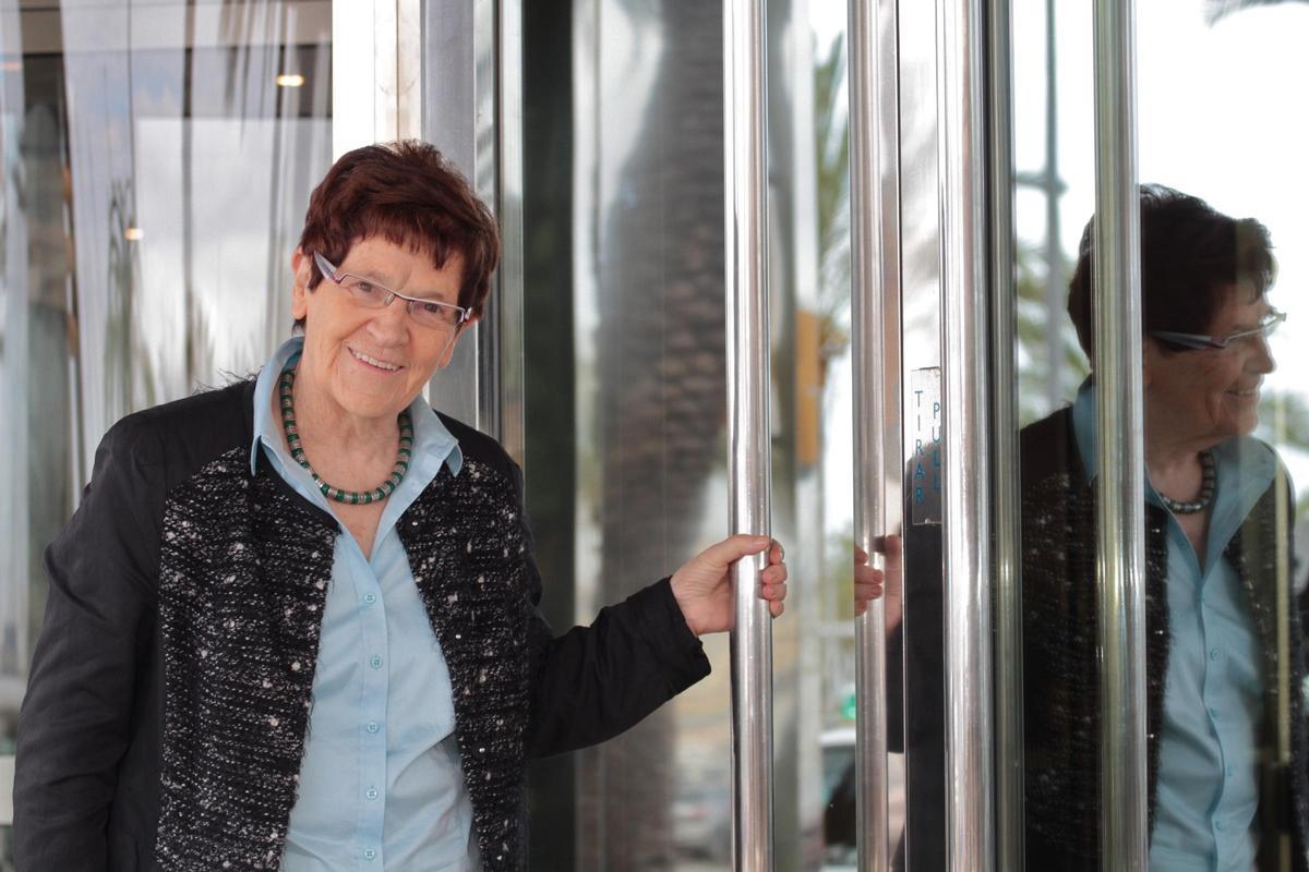 Rita Süssmuth auf Mallorca im Jahr 2014.