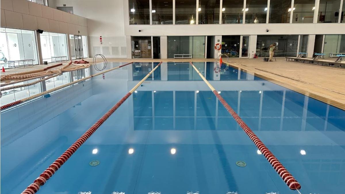 Los trabajadores del IME se encargan del mantenimiento y las actividades en las instalaciones deportivas de Palma.