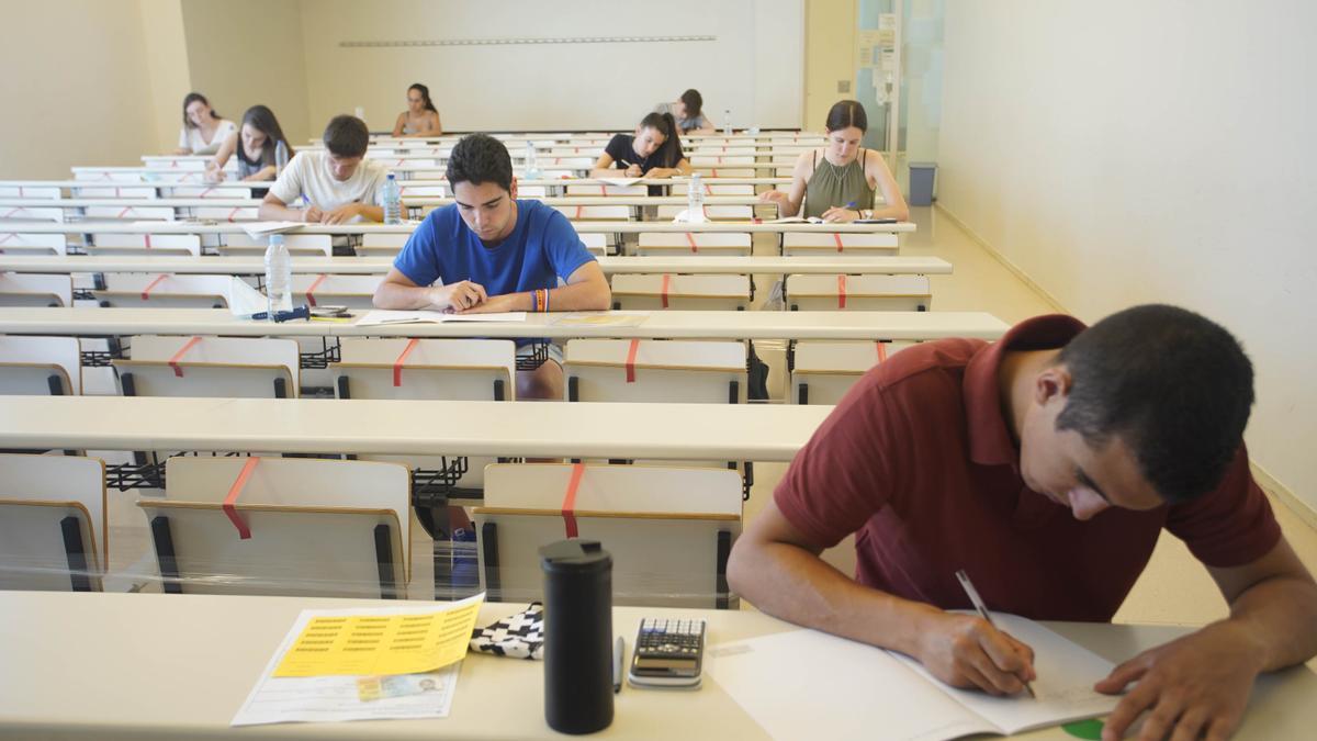 La Facultat de Dret de la Universitat de Girona, una de les seus de les proves.