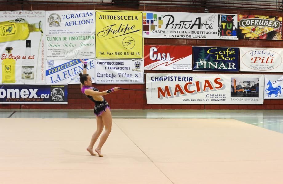 Exhibición de la Escuela de gimnasia rítmica