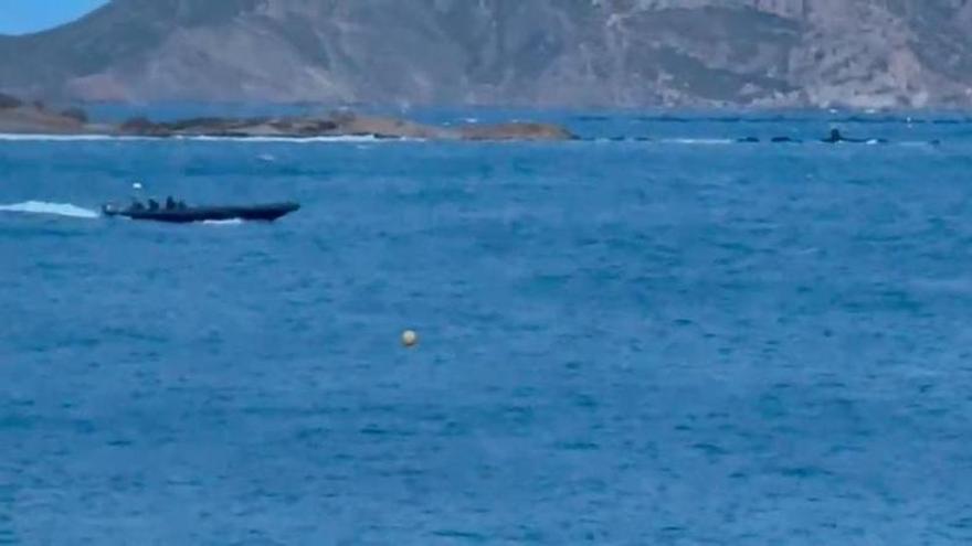 Narcolanchas se refugian en la costa de Águilas