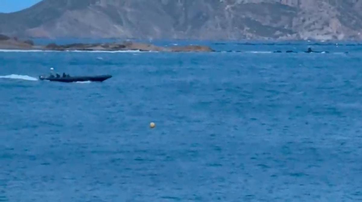 Narcolanchas se refugian en la costa de Águilas